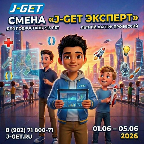 Профориентационная смена "J-GET эксперт"